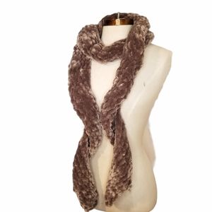Handknit scarf